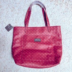 Matilda Jane Large Reddish Brown Floral Baby Bag Women’s Tote Bag NWT